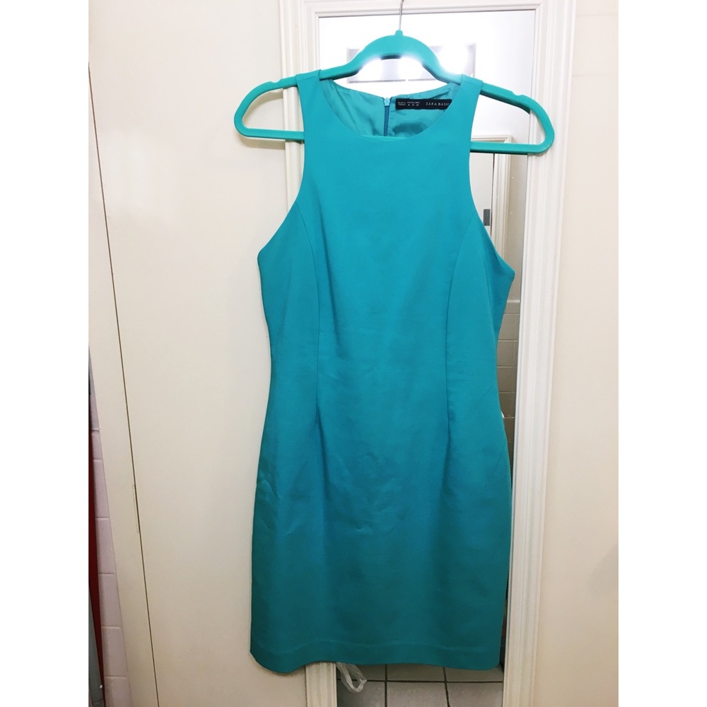 Zara | Teal Dress